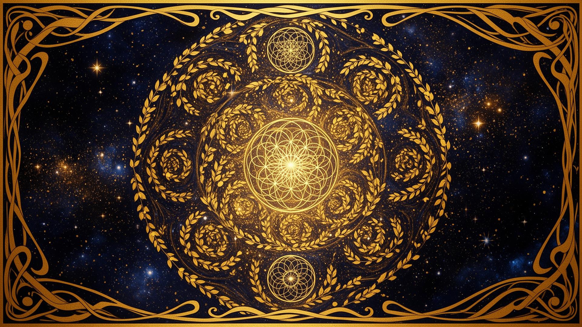The 4th Tarot — a golden mosaic gateway to Jungian tarot and shadow work