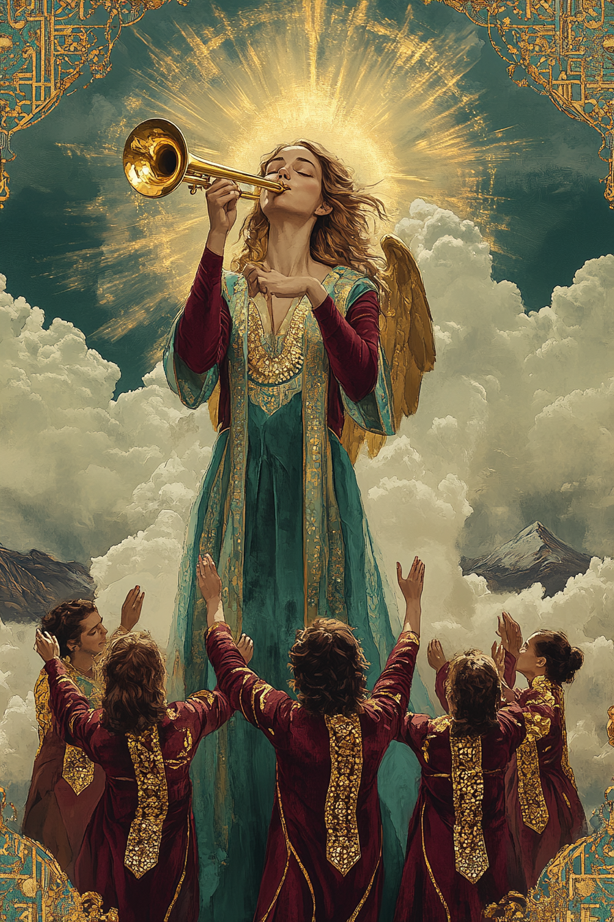 Judgement — illustration from The 4th Tarot