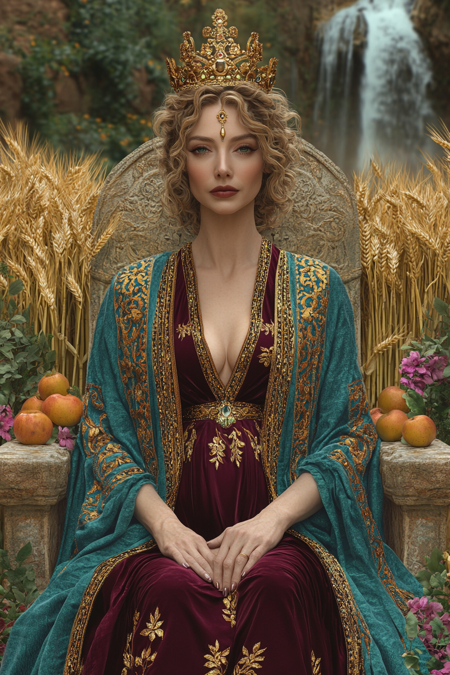 The Empress — illustration from The 4th Tarot