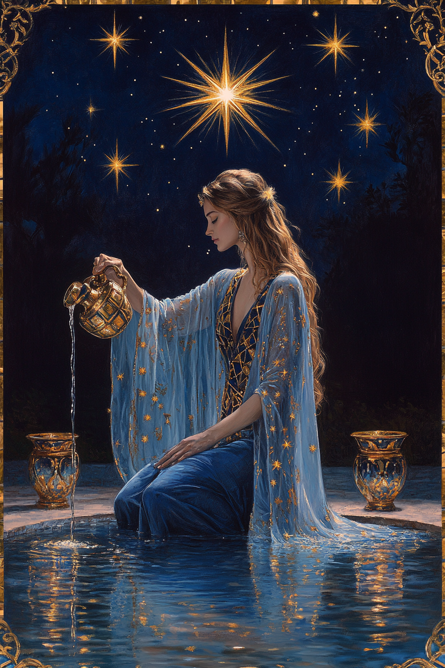 The Star — illustration from The 4th Tarot
