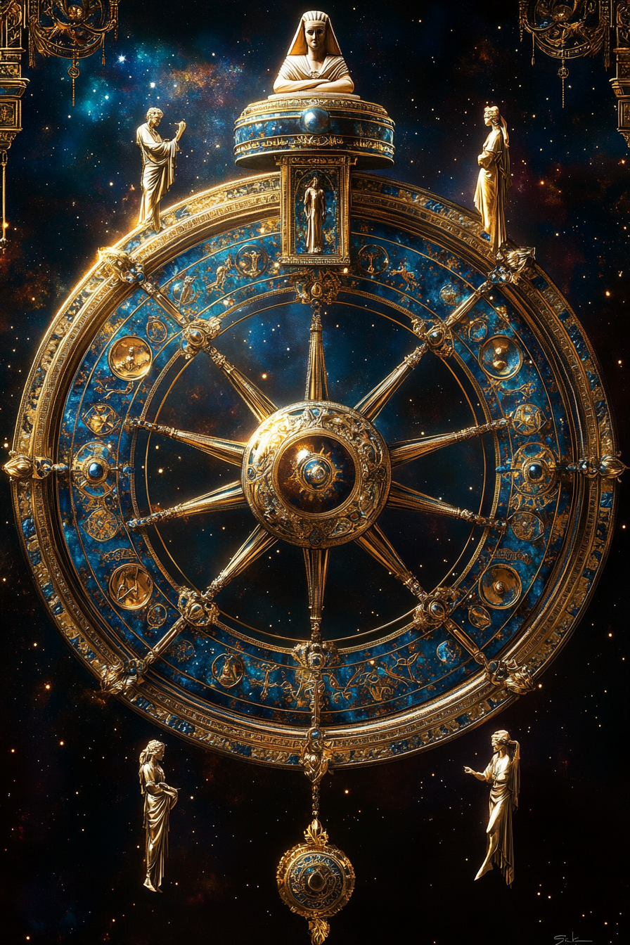 Wheel of Fortune Tarot Card
